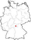 Karte Königsberg in Bayern